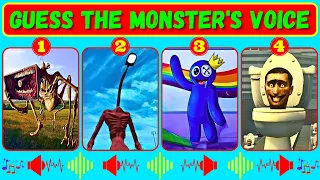 NEW Guess Monster Voice MegaHorn, Light Head, Blue Rainbow Friends, Skibidi Toilet Coffin Dance