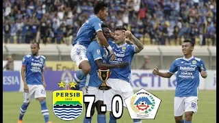 Piala Indonesia 2019 • persib 7-0 persiwa wamena • highlight dan goal