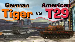 WOT Blitz Face Off || Tiger I vs T29