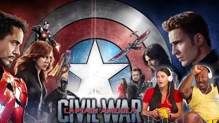 Captain America: Civil War (2016) | MOVIE REACTION| FIRST TIME WATCHING