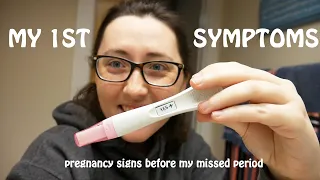 My 1st Pregnancy Signs Before Missed Period vs Regular PMS Symptoms | Samantha Lynn