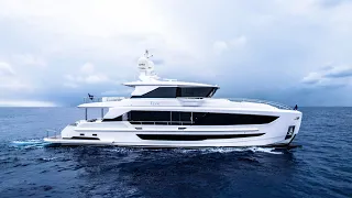 Horizon FD90 Skyline Yacht (2021) Exterior Interior SlideShow