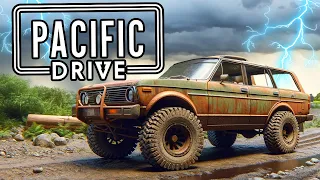 Installing Offroad Tires To My RUSTY Station Wagon! (Pacific Drive Gameplay)