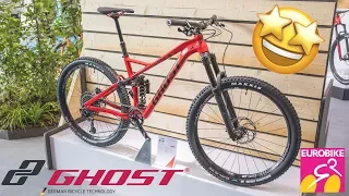 New GHOST Bikes 2019 (SL AMR, Hybride) - Eurobike 2018 [4K]