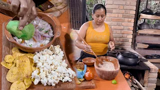 Ceviche de tilapia al estilo de Doña Viky