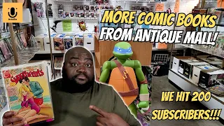 Another COMIC BOOK HAUL From The Antique Mall! + 200 Subs! | Comic Book Hauls | bctalks