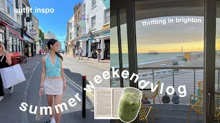 summer weekend in my life | beach vlog, dinner out + outfit inspo AD