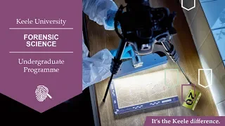 Forensic Science at Keele