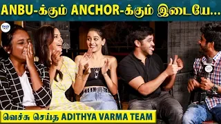ANBU and ANCHOR recreate ADITHYA VARMA's Romantic Scene | Dhruv Vikram | Priya Anand | LittleTalks