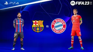 FIFA 23 - Barcelona Vs Bayern Munich - FT: Messi , Naymer - PS4™ Slim Gameplay