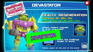 Angry Birds Transformers: Devastator event!