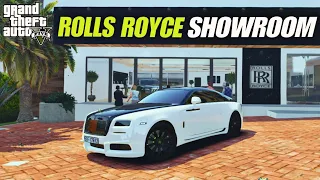 ROLLS ROYCE SHOWROOM/DEALERSHIP DOWNLOAD AND INSTALL IN GTA 5 | TECHNO GAMERZ GTA 5 SHOWROOM