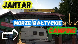 Kemping: JANTAR nad Morze Bałtyckie PRZYCZEPĄ KEMPINGOWĄ Camping KALINA nr. 178 (pole namiotowe)