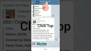 How to search movies on telegram