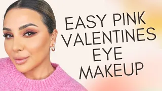 DREAMY VALENTINES DAY EYE MAKEUP THAT IS SO EASY TO DO | NINA UBHI