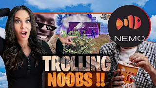 Nemo Gaming Trolling Noobs 😂