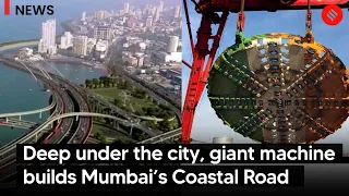 Mavala, India’s biggest Tunnel Boring Machine burrows & builds Mumbai’s Coastal Road