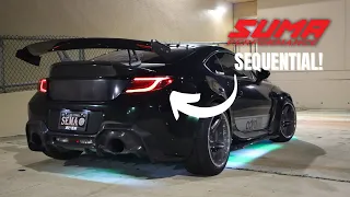 NEW SEQUENTIAL TAIL LIGHTS FOR MY 2022 BRZ / GR86! (SUMA PERFORMANCE)