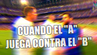 CUANDO EL "A" JUEGA CONTRA EL "B"