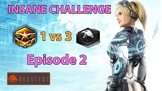 StarCraft 2: Grandmaster 1 vs 3 Platinum Players - INSANE Challenge - Episode 2