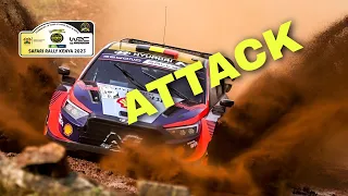 WRC SAFARI RALLY KENYA 2023 || Friday Highlight - Flatout and max attack
