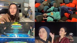 DAY OUT WITH BACHA PARTY | Hira, Rabia & Fatima ka shoot | Papa ki sb sy bari fan | Sistrology