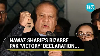 Nawaz's Veiled Message To India In Pak Poll 'Victory' Speech As Imran Supporters Maintain Lead