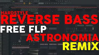 Tony Igy - Astronomia REVERSE BASS REMIX | Hardstyle | RAW FREE Primeshock style FLP