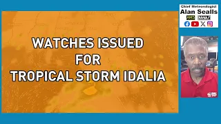 Watches posted for Tropical Storm Idalia - 8/27/23 Forecast