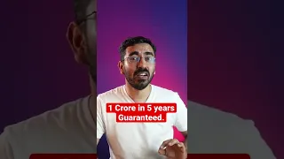 Make 1 Crore in 5 years by investing 20K. Guaranteed.