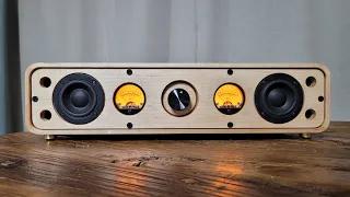 Make bluetooh speaker with VU meter