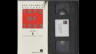 RCA Columbia - Tops of 1989 VHS (Burt Reynolds, Charlie Sheen, Danny DeVito, Critters, The Blob)
