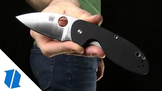 Spyderco Efficient Folding Knife Overview