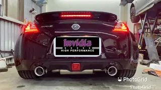 Nissan 370Z 惡魔管 invidia R400S 前段、X派、中尾段排氣管