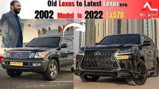 Lexus470 2002 Model to Latest LX570 Facelift Conversion | Auto Levels