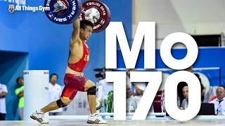 Mo Yongxiang (62kg, China) 170kg Clean and Jerk 2016 Junior World Weightlifting Championships