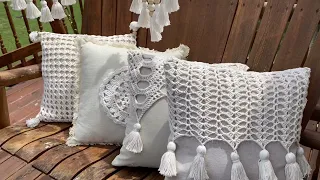 Yastık kılıfı /crochet pillow case