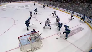 Nikita Zadorov saves Oilers blocking Miller's shot with 13 seconds left in game 7 (20 may 2024)