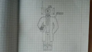 Как нарисовать Спикермен ученый Скибиди туалет How to draw Spikerman scientist Skibidi toilet#random