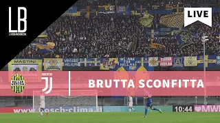 HELLAS VERONA-JUVENTUS 2-1: RONALDO NON BASTA. IL VERONA RIMONTA E VINCE.