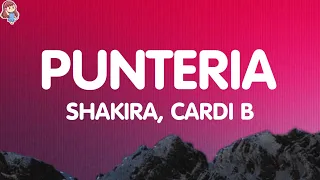 Shakira, Cardi B - Puntería (Lyrics/Letra)