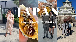 JAPAN TRAVEL VLOG🇯🇵: 8 DAYS IN OSAKA & TOKYO | 5 star hotel tour, food to try, best places to go