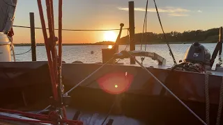 Nyborg - Korshavn mit Folkeboot Oliese