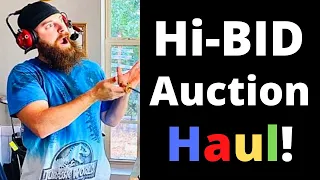Making money on Ebay from Hibid Auctions Full time reseller Items bought to sell on Ebay for profit!