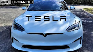 2021 Tesla Model S Plaid - POV Test Drive 4K (Binaural Audio) Immersive 22 Speaker Sound System