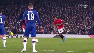 Marcus Rashford amazing long  Free Kick goal against Chelsea in hd 720p