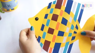 Paper Weaving Fish | Paper Toys | DIY Kids Crafts