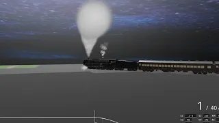THE LONGEST PASSENGER TRAINZ - FLYING TRAINZ BLUE SKY! - TRAINZ RAILROAD SIMULATOR