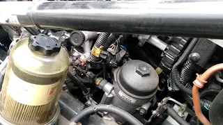 Semi Truck Lost It's Thirst In The Fuel Filter