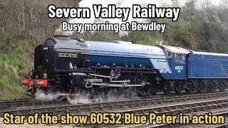 Severn Valley Railway | Busy Bewdley depot, 60532 loaded testing day two and DMU to Kidderminster
